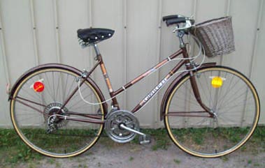 vélo de ville ancien