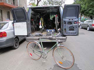 livraison de vélo à Montréal - StephaneLapointe.com