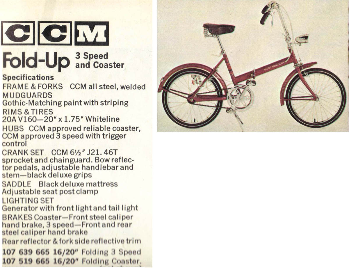 Vélo CCM Fold-Up - StephaneLapointe.com