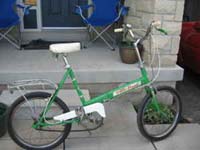 Auto-Mini Folding Bike Green
