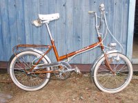 Vélo pliant antique - Vintage Folding Bike