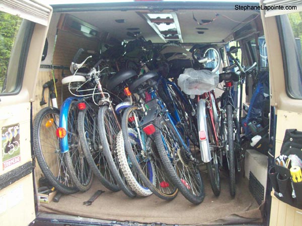service de ramassage de vos vieux vélos encombrants, service gratuit - StephaneLapointe.com