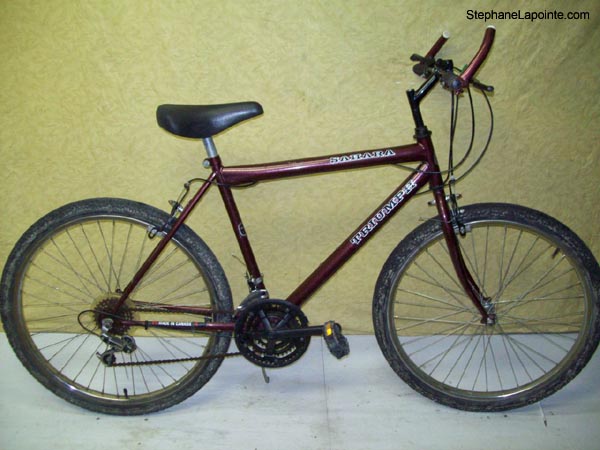 Vélo Triumph Sahara - StephaneLapointe.com