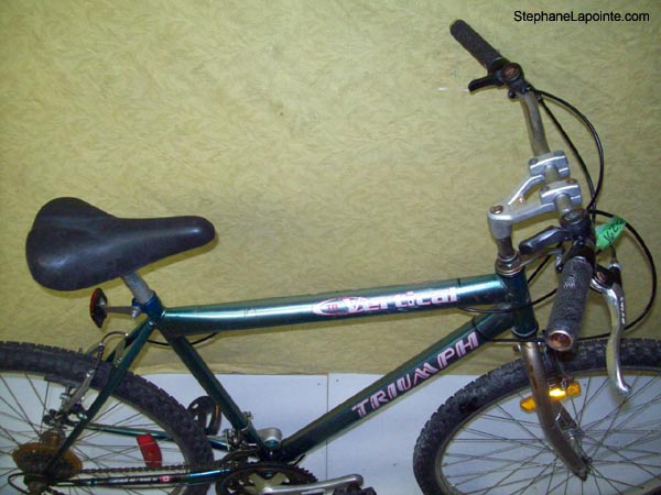 Vélo Triumph Vertical - StephaneLapointe.com