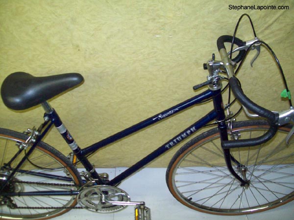 Vélo Triumph Superbe - StephaneLapointe.com