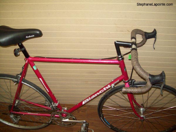 Vélo Bianchi Champion d'Italie - StephaneLapointe.com