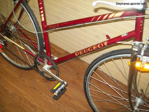 Vélo Peugeot Force 8 - StephaneLapointe.com