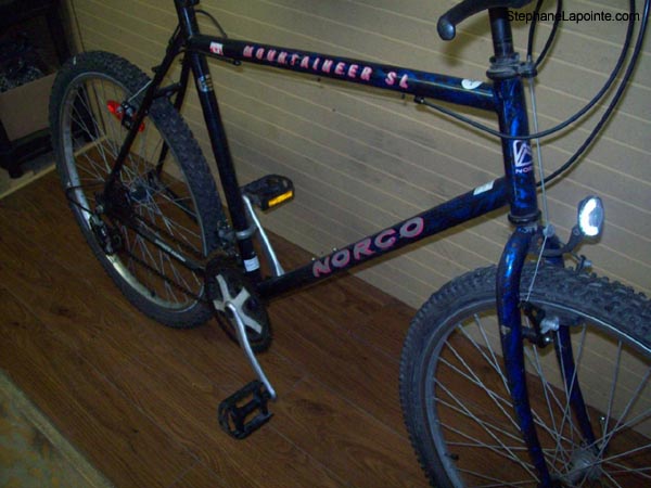 Vélo Norco Mountaineer SL - StephaneLapointe.com
