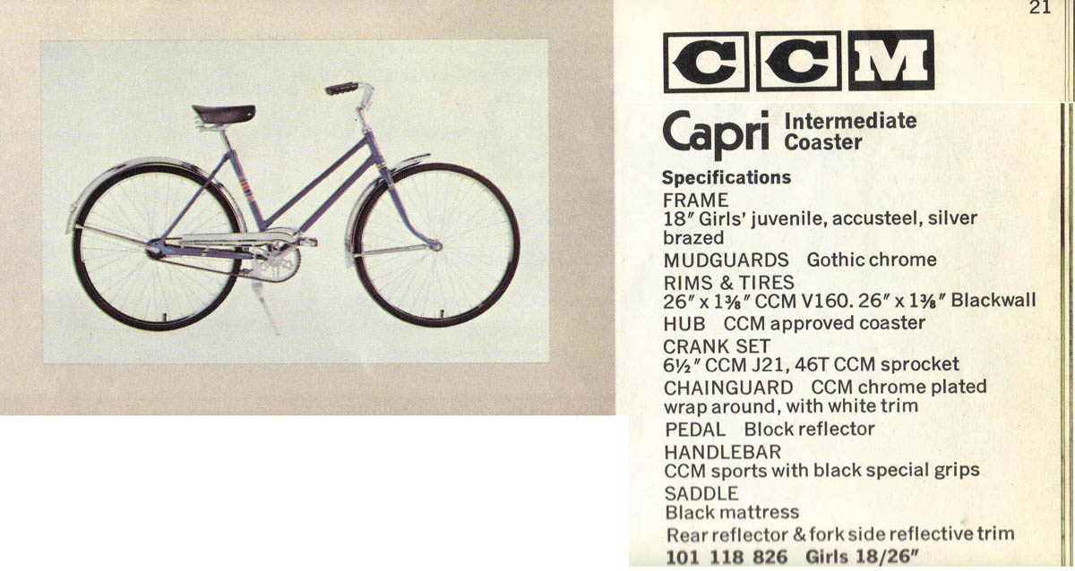 Vélo CCM Capri - StephaneLapointe.com