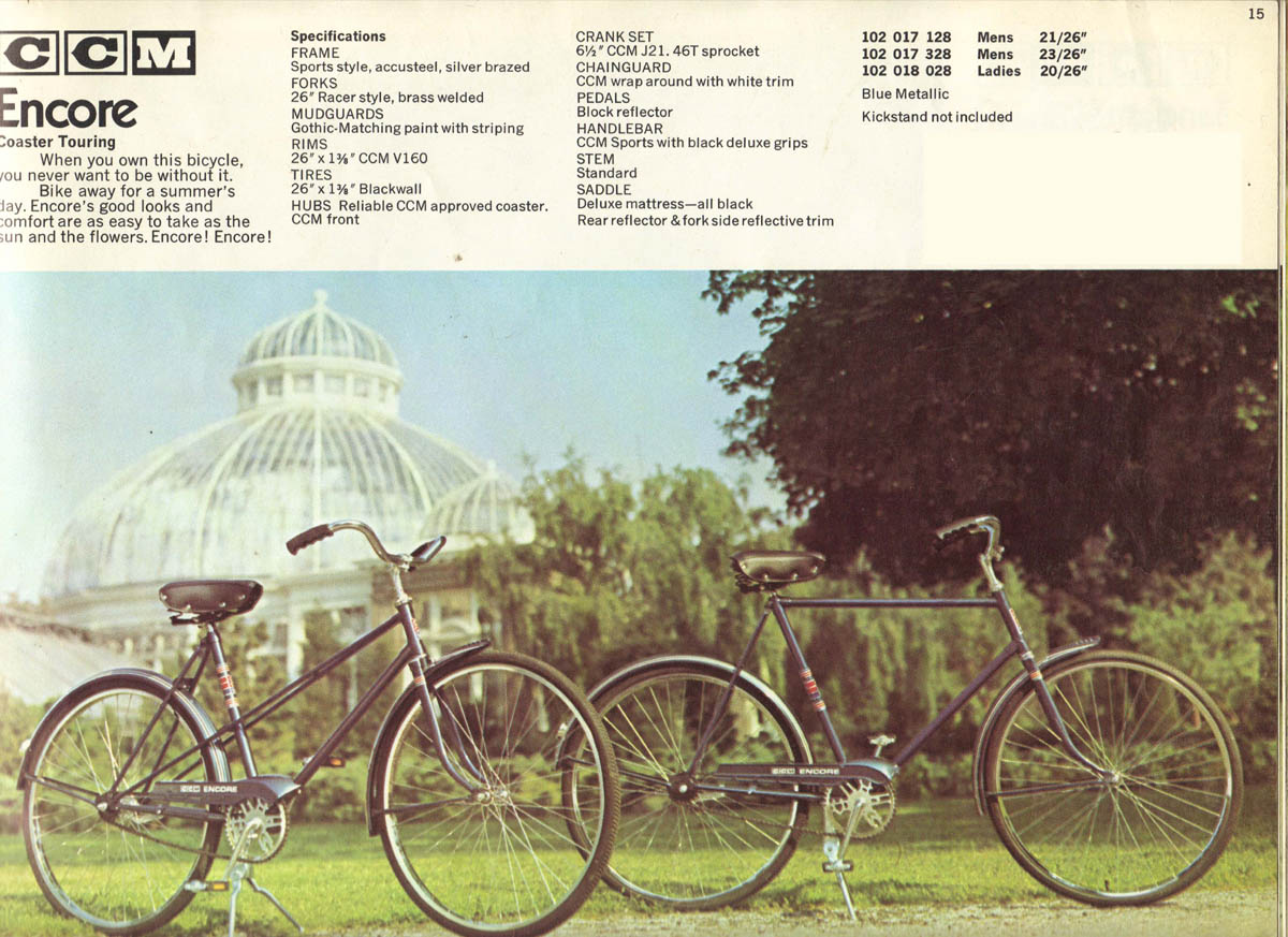 Vélo CCM Encore - StephaneLapointe.com