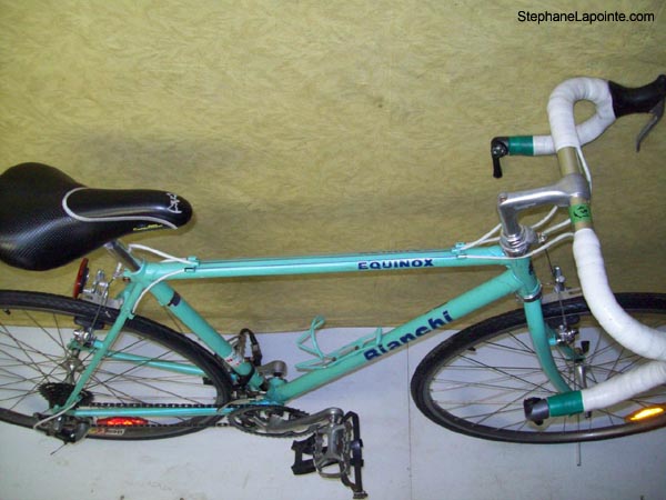 Vélo Bianchi Equinox - StephaneLapointe.com