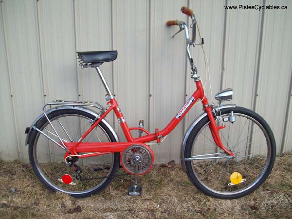 Vélo pliant Unic-Sport, clic pour d'autres photos... Clic for more pictures ...