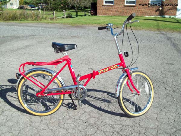 Vélo pliant Norco, clic pour voir d'autres photos...